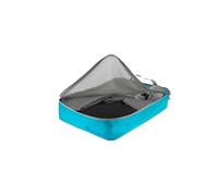 SEA TO SUMMIT - Garment Mesh Bag S- Water-Resistant Ultra-Lightweight Packing Cube - Ultra-Sil Nylon - Durable Zips & Grab Tags - For Travel - Atoll Blue - 40 x 30 x 9cm - 110g