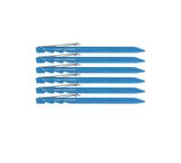 Sea to Summit - Ground Control Light Tent Pegs 6-Pack - Tent stake size One Size, blue