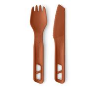 Sea To Summit Horizon Cutlery Set - 2 Piece: Red Colour: Red