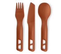 Sea To Summit Horizon Cutlery Set - 3 Piece: Red Colour: Red