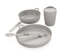 Sea To Summit Horizon Dinnerware Set: Grey Colour: Grey