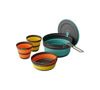 Sea To Summit - Kitchen accessory set - Frontier UL Collapsible One Pot Cook Set w/ 2.2L Pot - Grey Grey one size