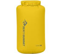 Sea to Summit - Lightweight Dry Bag S 5L - Waterproof Storage - Roll-Top Closure - Recycled Fabric - Base Lash Point & D-Ring - For Backpacking & Kayaking - 16.8 x 14 x 32cm - Sulphur Yellow - 50g