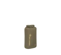 Sea to Summit - Lightweight Dry Bag S 5L - Waterproof Storage - Roll-Top Closure - Recycled Fabric - Base Lash Point & D-Ring - For Backpacking & Kayaking - 16.8 x 14 x 32cm - Olive Green - 50g