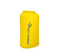 Sea to Summit - Lightweight Dry Bag XL 20L - Waterproof Storage - Roll-Top - Recycled Fabric - Base Lash Point & D-Ring - For Backpacking & Kayaking - 27.1 x 23.4 x 47.8cm - Sulphur Yellow- 91g