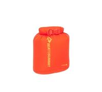 Sea to Summit - Lightweight Dry Bag XS 3L - Waterproof Storage - Roll-Top Closure - Recycled Fabric - Base Lash Point & D-Ring - For Backpacking & Kayaking - 17 x 13.3 x 21.3cm - Spicy Orange- 45g