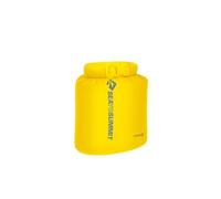 SEA TO SUMMIT - Lightweight Dry Bag XXS 1.5L - Waterproof Storage - Roll-Top - Recycled Fabric - Base Lash Point & D-Ring - For Backpacking & Kayaking - 14.1 x 10.7 x 19cm - Sulphur Yellow - 34g