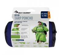 Sea To Summit Nylon Tarp Poncho 70D Blue Outdoor Jacket
