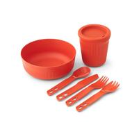 Sea to Summit - Passage Dinnerware Set 1 Person (6 Piece) - Set of dishes red