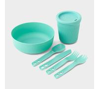 Sea To Summit Passage 1 Person Dinnerware 6 Piece Set, Green One Size