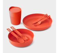 Sea To Summit Passage 1 Person Dinnerware 7 Piece Set, Orange One Size