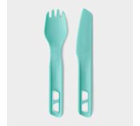 Sea To Summit Passage Cutlery 2 Piece Set - Green, Green