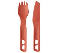 Sea to Summit - Passage Cutlery Set (2 Piece) - Cutlery set size 2 Pieces, red