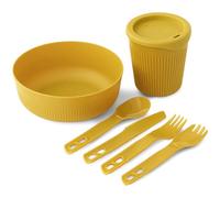 Sea To Summit Passage Dinnerware Set - Cutlery Yellow 6 Pack
