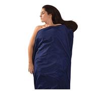 Sea To Summit Blended Silk/Cotton Travel Liner (Travelever Pillow Insert 73inch x 36inch) - Navy Blue