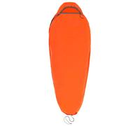 Sea To Summit - Sleeping Bag Liners - Reactor Extreme Sleeping Bag Liner Mummy w/ Drawcord Standard - Orange Orange