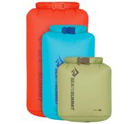 Sea To Summit - Set of 3 waterproof bags - Ultra-Sil Drybag Set - Red Red one size