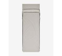 Sea to Summit silk travel sheets light grey dark grey