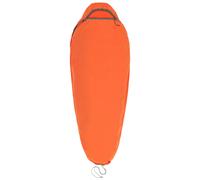 Sea To Summit - Sleeping bag liner - Reactor Extreme Sleeping Bag Liner Mummy w/ Drawcord Compact - Orange Orange one size