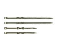 Sea to Summit Stretch-Loc Strap 12 mm Mini Burnt Olive - 4 pcs.