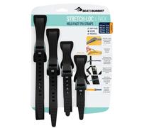 SEA TO SUMMIT Stretch-Loc Set 20 mm 4 Pack Accessories, Adult Unisex, Black (Black), One Size