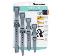Sea to Summit Stretch-Loc TPU Straps (4 Pack) 20mm: Dusk Colour: Dusk