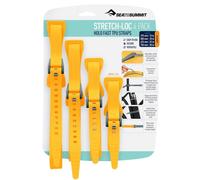 Sea to Summit Stretch-Loc TPU Straps (4 Pack) 20mm: Yellow Colour: Yel