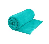 Sea to Summit - Tek Microfibre Towel XL - Beach Towel - Soft Terrycloth Feel - Super Absorbent & Quick Dry - Hang Loop & Case - For Camping, Boating & Gym - 75 x 150cm - Baltic Blue - 445g