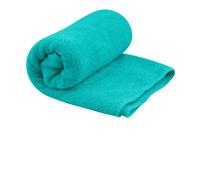 Sea to Summit - Tek Microfibre Towel S - Hand Towel - Soft Terrycloth Feel - Super Absorbent & Quick Dry - Hang Loop & Case - For Camping, Boating & Gym - 40 x 80cm - Baltic Blue - 120g