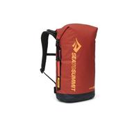 Sea to Summit touring backpack packing bag Big River Dry Backpack 30L Picante terracotta