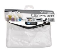 Sea to Summit - TPU Clear Ziptop Pouch - Wash bag size One Size, grey/white