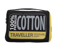 Sea To Summit Cotton Traveller With Pillow Sheet Blue,Grey 225 x 92 cm