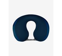 Sea to Summit - Aeros Premium Traveller Neck Pillow - Lightweight - Adjustable Closure For Support - Very Soft Brushed 50D Polyester Fabric - Zippered Pouch - For Airplane Travel - Navy Blue - 93g