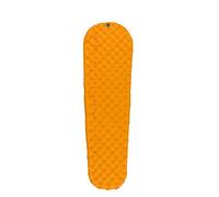 Sea to Summit - UltraLight Insulated Air Sleeping Mat Regular - Thermolite Air Mat - Tiny Pack Size - Pillow Lock System - 2.5 Season - Stuff Sack - For Ultralight Backpacking - Orange - 480g
