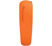 Sea to Summit - UltraLight Self Inflating Sleeping Mat Regular - Simple & Sturdy - Delta Core-V Technology - Pillow Lock System - 2.5 Season - For Ultralight Backpacking - Orange - 550g