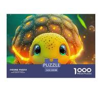 Sea Turtle, 1000-piece Jigsaw Puzzle, Carefully Produced Paper Material Ensuring Durability Stability Refined Texture, Reliable Recreational Choice Combining Comfort Performance, Suitable for Ages 12+