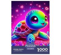 Sea Turtle, 1000-piece Jigsaw Puzzle, Competitive Tabletop Challenge Introducing Timed Goals Scoring Excitement, Entertaining Activity Suitable for Friendly Contests Group Play, Suitable for Ages 12+,