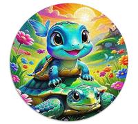 Sea Turtle 1000 Piece Jigsaw Puzzle for Adults Underwater World Challenging Puzzles Educational Games Great Gift 1000pcs (67.5x67.5cm)
