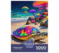 Sea Turtle, 1000-piece Jigsaw Puzzle, Thoughtful Recreational Challenge Promoting Attentiveness Dexterity Steady Progress, Ideal Companion for Calm Personal Reflection Shared Participation, Suitable F
