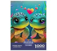Sea Turtle 1000 Pieces Jigsaw Puzzles Colourful For Adults And Kids Challenging Games Home Decoration Gifts 38x26cm/1000pcs