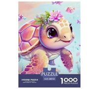 Sea Turtle 1000 Pieces Jigsaw Puzzles Colourful For Adults And Kids Educational Games Home Decoration Gifts 52x38cm/1000pcs