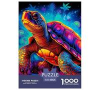 Sea Turtle 1000 Pieces Jigsaw Puzzles Colourful for Adults Challenging Games Home Decoration Gifts 38x26cm/1000pcs