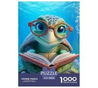 Sea Turtle 1000 Pieces Jigsaw Puzzles Colourful for Kids Educational Games Home Decoration Birthday Presents Gifts 38x26cm/1000pcs