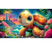sea-turtle 1000Pc Jigsaw Puzzles for Adults Challenging Puzzle Games Decoration 38x26cm/1000pcs