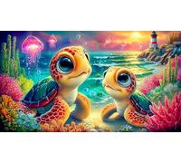 sea-turtle Adult Jigsaws Puzzle 1000 Pieces Recycled Paper Educational Game Challenge for Wall Decoration and Gifts 38x52cm/1000pcs