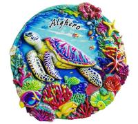 Sea Turtle Alghero Sardinia Italy Fridge Magnet Tourist Souvenir Refrigerator Decorative Craft Collection