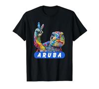Sea Turtle Aruba Value Graphic T-Shirt, Men, Black, XL