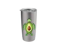 Sea Turtle Avocado Fusion Design Stainless Steel Insulated Tumbler