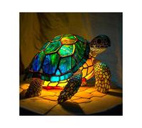 (Sea Turtle) Bebetter Metal Flat Tabletop Decoration Home Animals Table Supplies Lamp Series