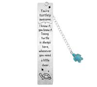 Sea Turtle Bookmarks Turtle Gifts for Women Sea Turtle Gift for Friend Turtle Lovers Gifts Turtle Christmas Birthday for Bookworms Reader